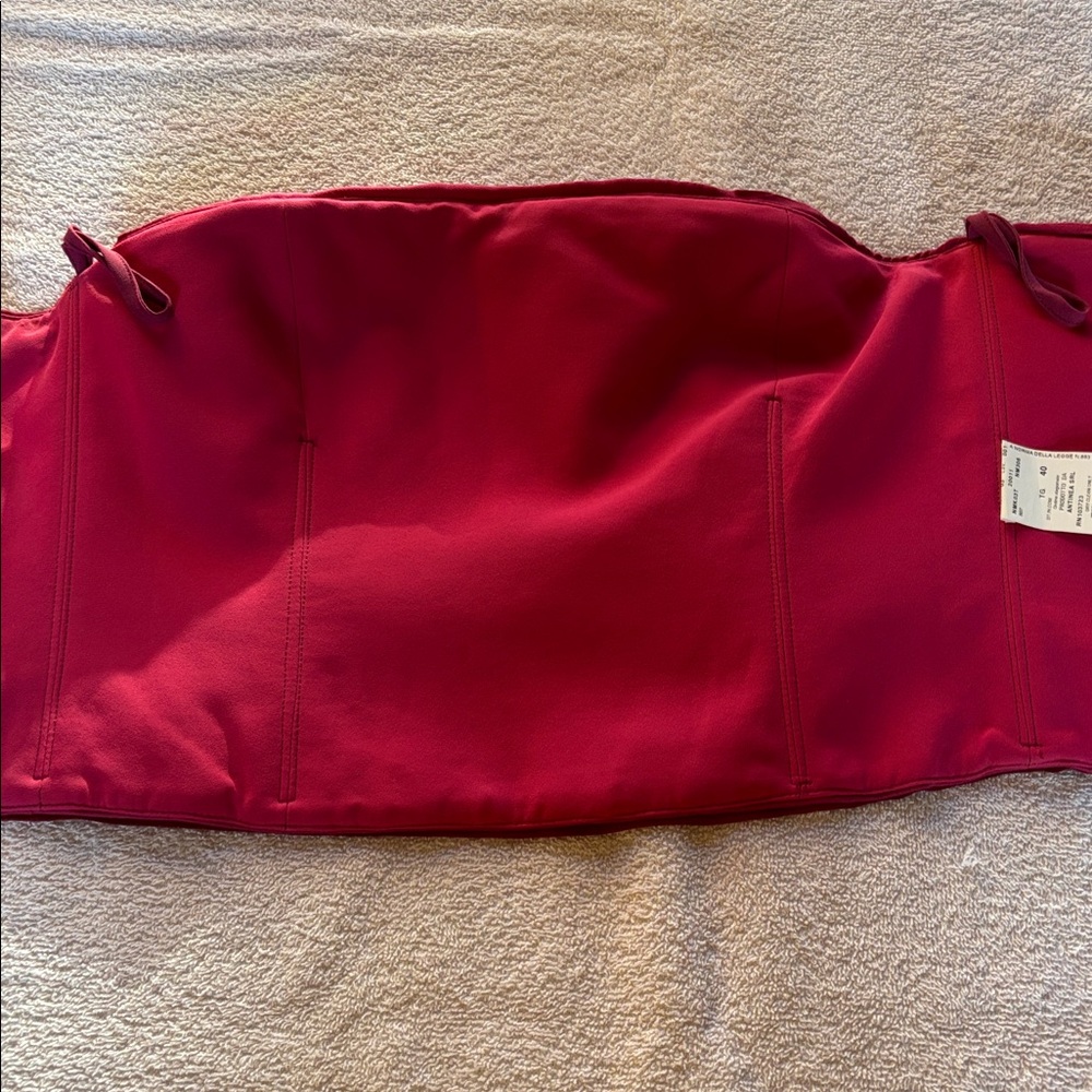 Armani Collezioni Fuchsia Strapless Bustier Top - Picture 4 of 10